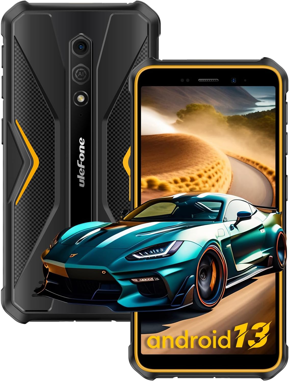 Mr.Shield Pellicola Protettiva per Ulefone Power Armor 18 5G / Power Armor 18T 5G Vetro Temperato [9H Durezza] [3 Pezzi] Protezione Schermo Senza Bolle
