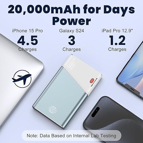 Miniatura 2 de Cargador azul, banco de energía