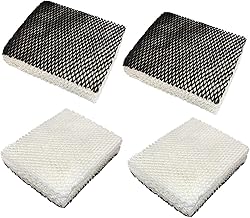 HQRP 4-Pack Humidifier Wick Filter Compatible with Holmes Bionaire 900 / 900CS / 900X / CBW9 Replacement