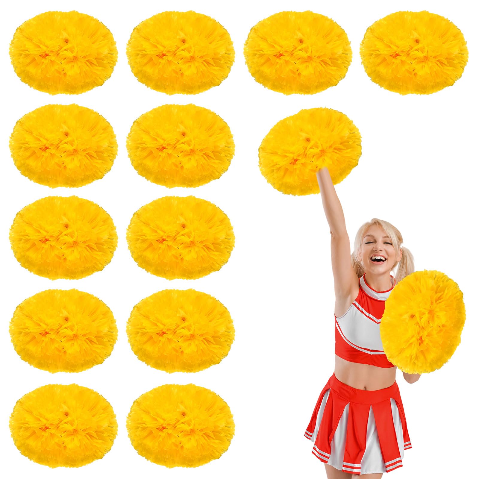 Pompons de cheerleading pour animer les soirées dansantes et matchs de sport