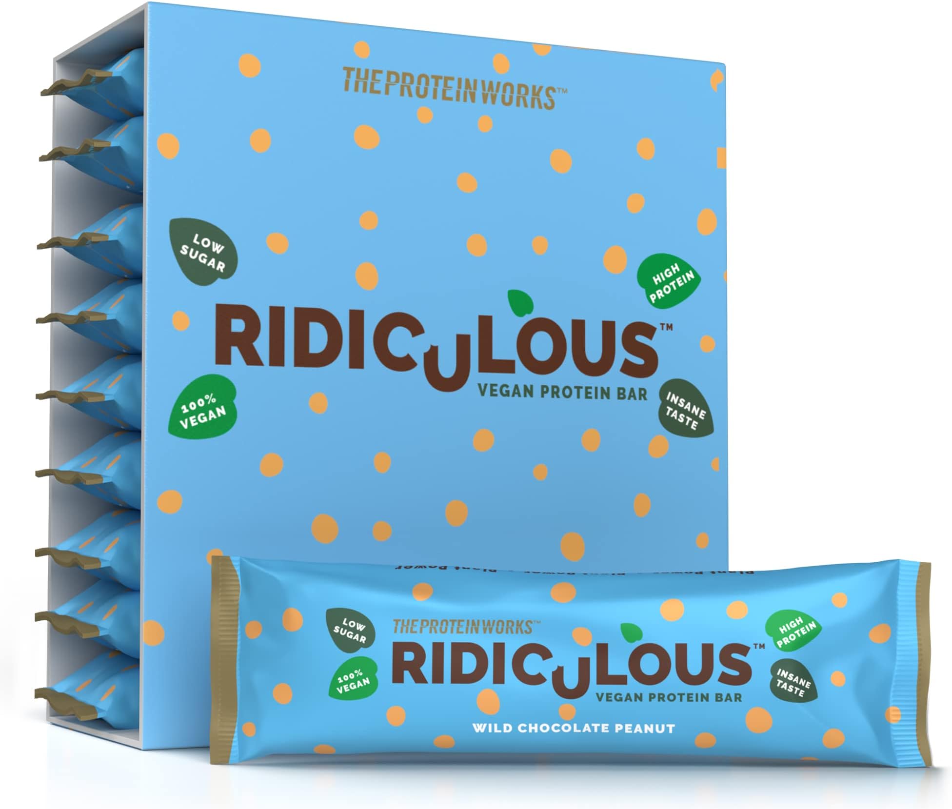 Ridiculous Vegan Protein Bar (Wild Chocolate Peanut)