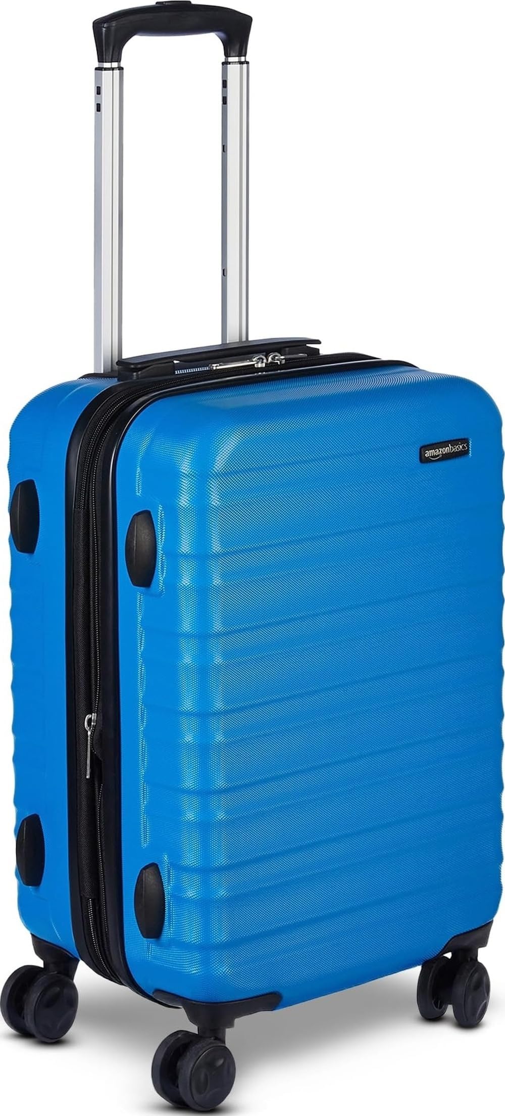 21" Hardside Carry-On Luggage with Expandable Space, Scratch-Resistant Surface, Telescoping Handle, Four Multi-directional Wheels, Light Blue