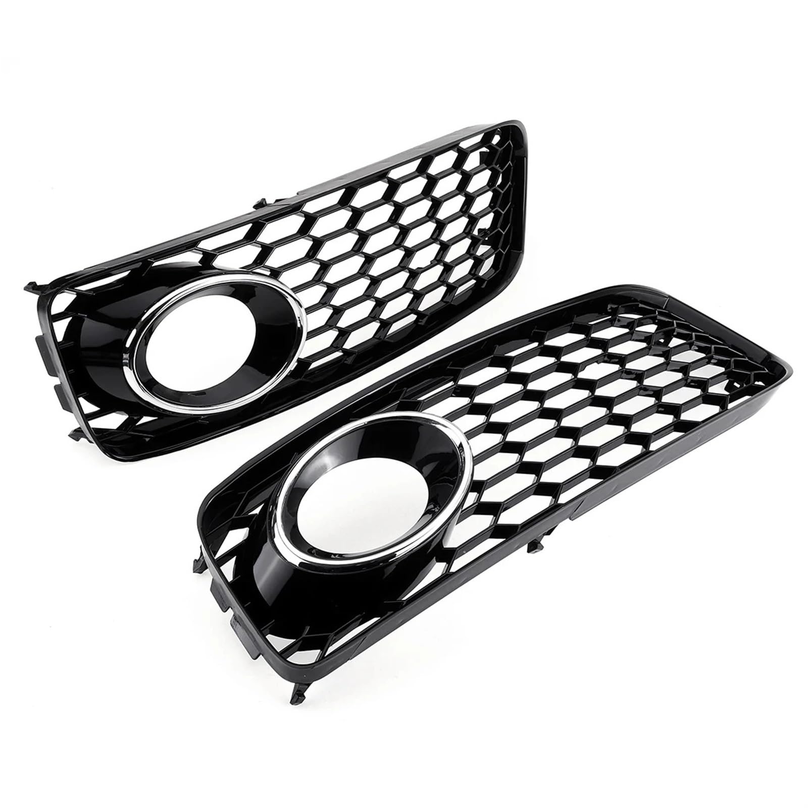 Calandre phare antibrouillard A5 SLine S5 B8 en chrome silver