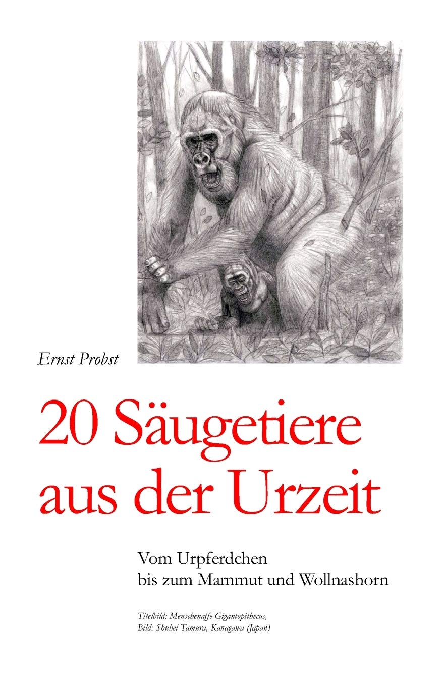 20 Säugetiere aus der Urzeit: Vom Urpferdchen bis zum Mammut und Wollnashorn