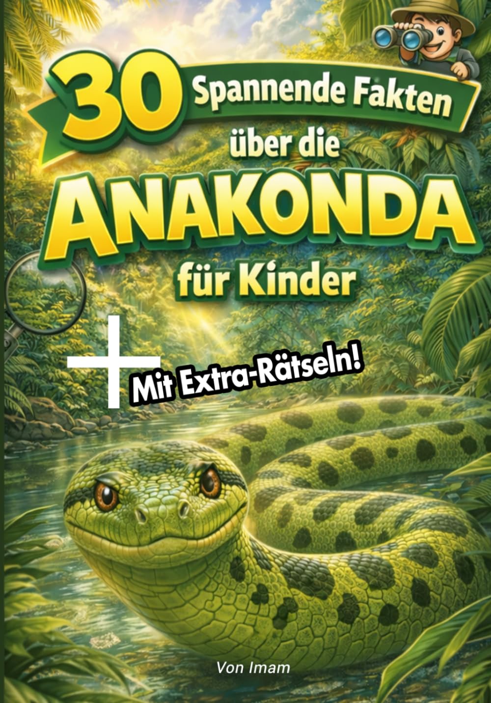 30 spannende Fakten über Anakondas: Ein faszinierendes Tier-Sachbuch für Kinder über riesige Schlangen, Reptilien und den Amazonas-Regenwald