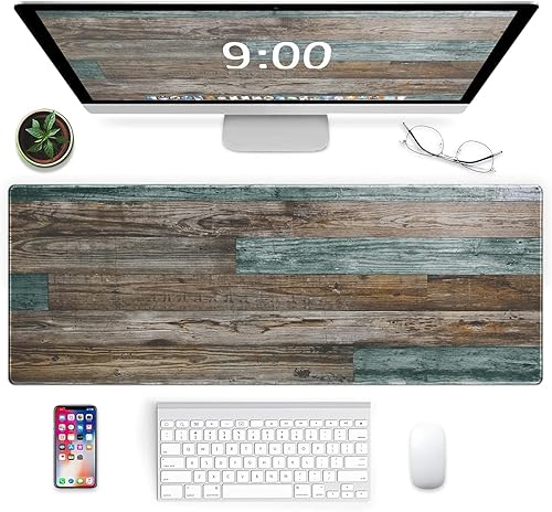 Galdas - Tapete de mouse para videojuegos, mousepad grande y extensible, de goma, antideslizante, con bordes cosidos para laptop, XXL XL, 80 x 30 x