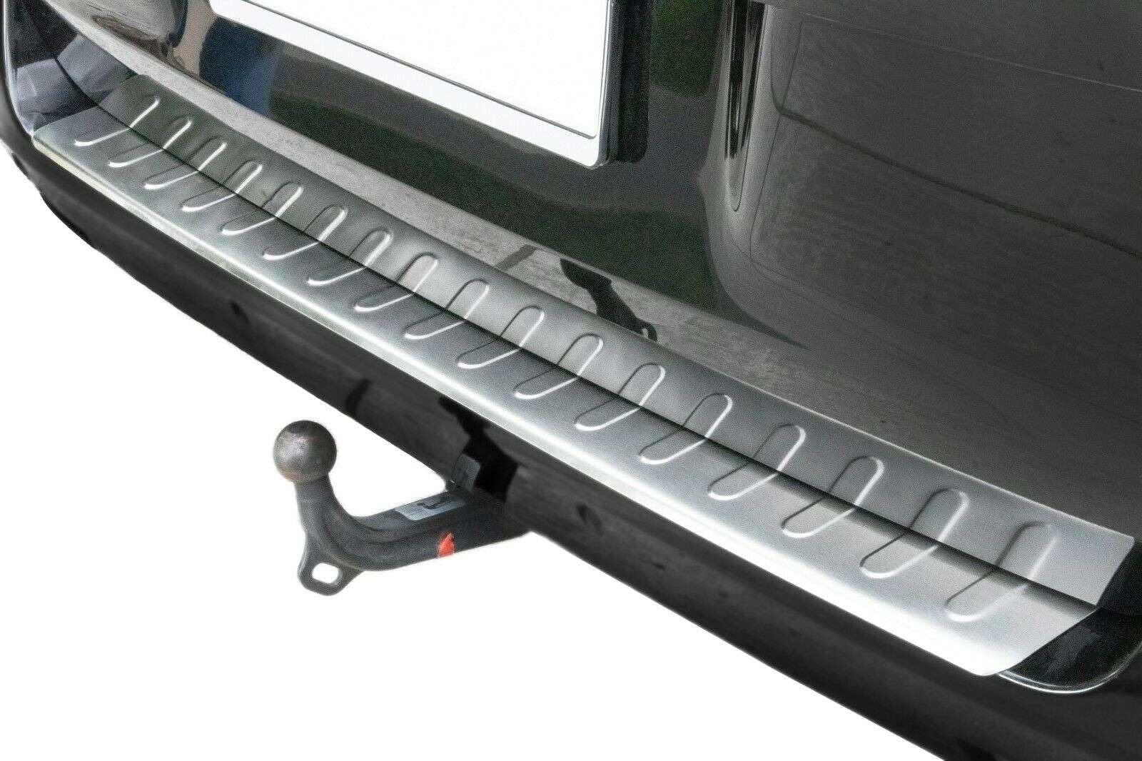 Recambo | Protector de Parachoques Trasero | Compatible con Mercedes Vito Clase V W447 | Acero Inoxidable Mate | Protección Borde de Carga