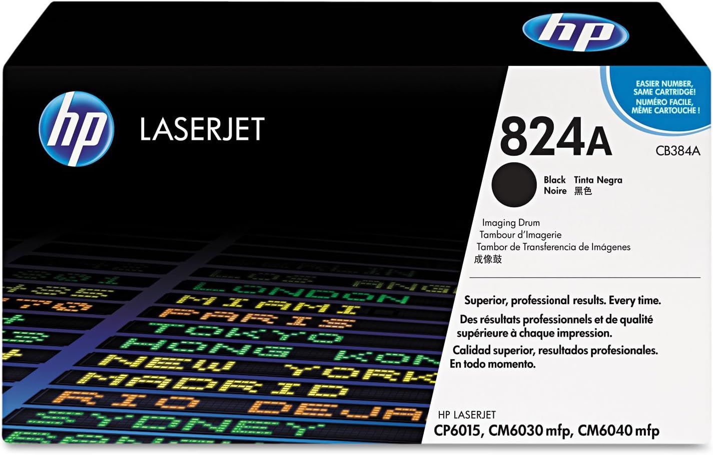 HP 824A | CB384A | Toner Cartridge | Black Image Drum