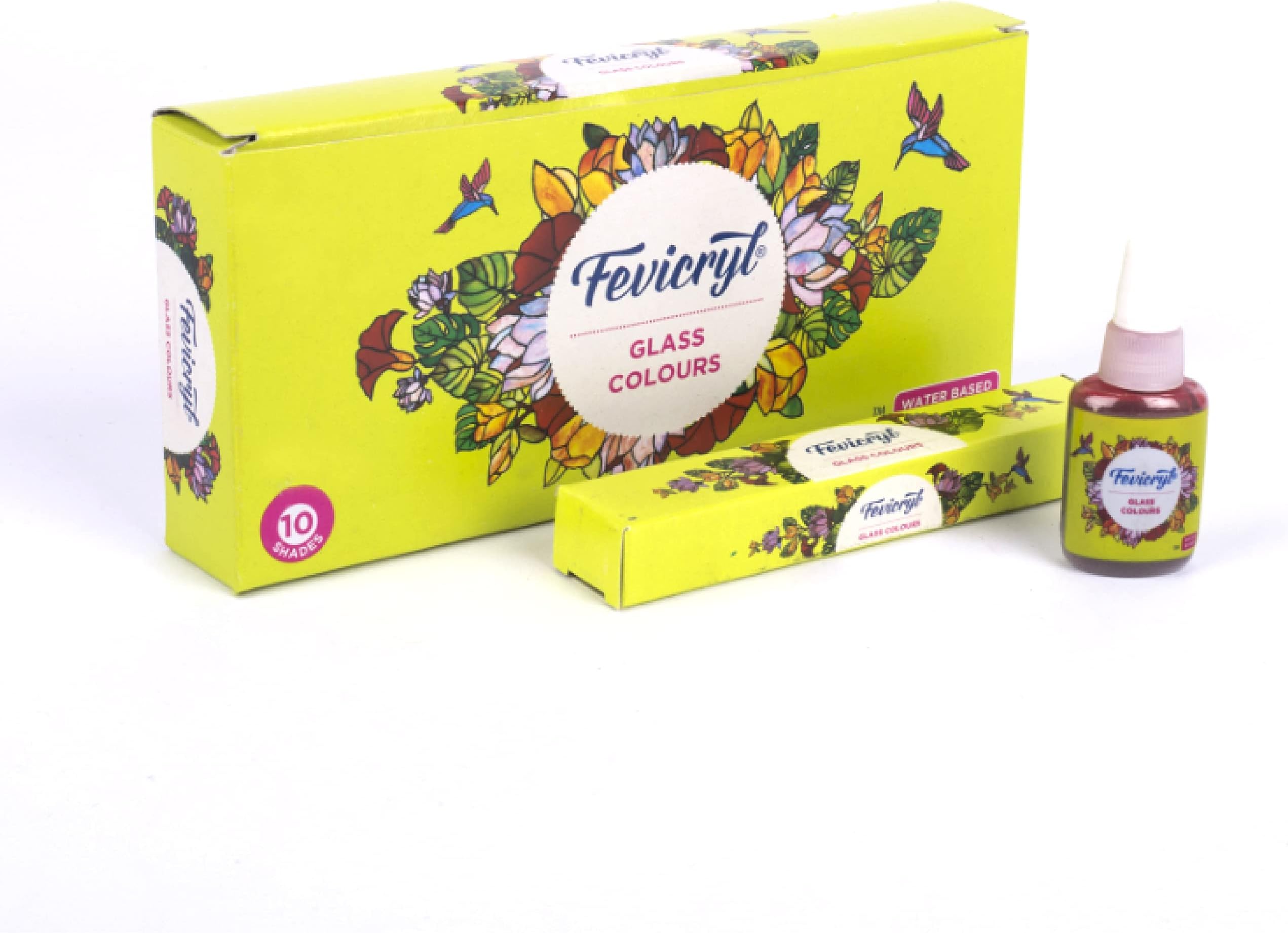 Hobby Ideas - Glass Colours - 10 Shades