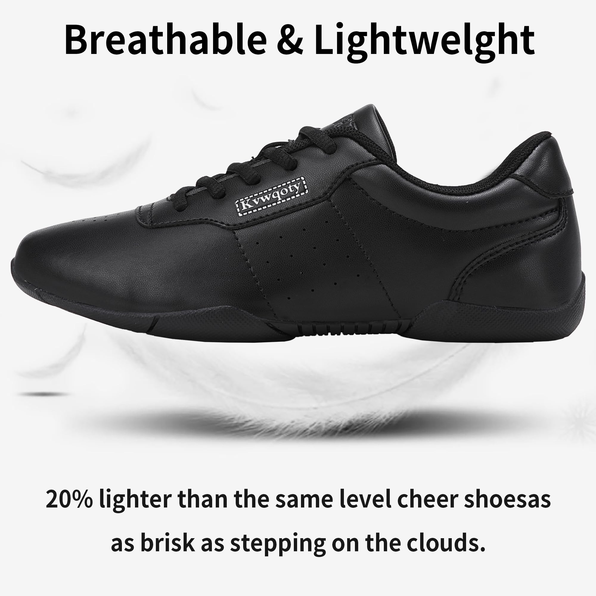 Cheerleading Schuhe Mädchen Cheerleader Tanzsneaker Cheer Schuhe Damen Turnschuhe Tanz Tennis Sneaker Flexibel Gymnastik Outdoor Fitness Yoga