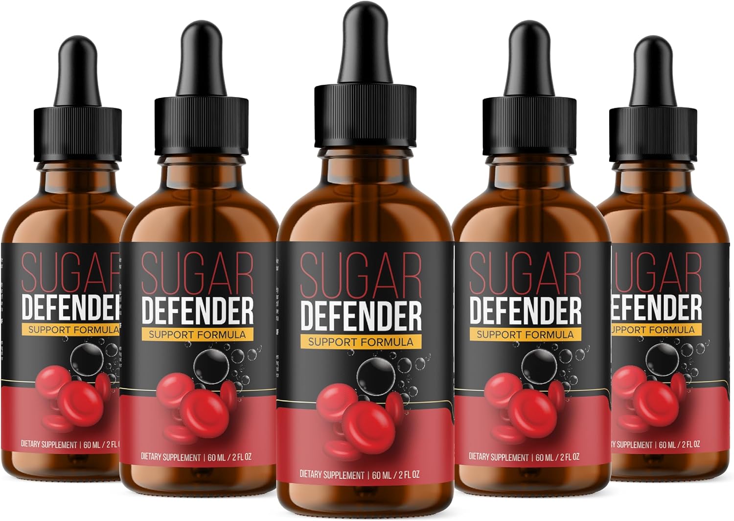 Amazon.com: Official...(5 Pack Sugar Defender Drops Formula - Sugar