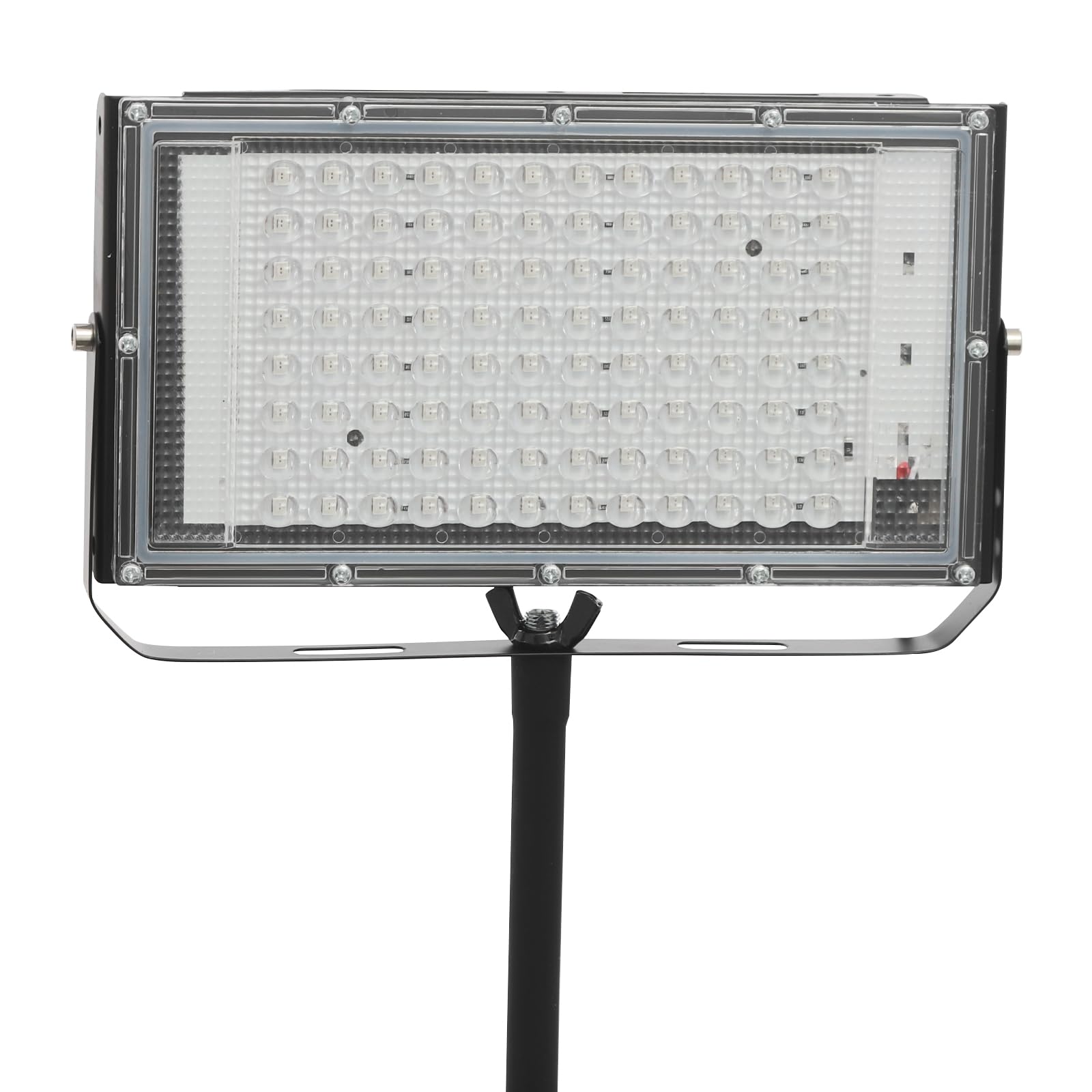Lámpara de luz roja de 33 W, lámpara de calor con trípode, antifaz y adaptador, lámpara terapéutica giratoria 360°, 5 niveles de brillo
