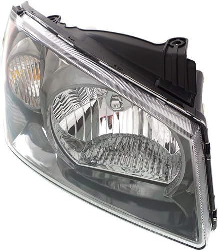 Miniatura 4 de Garage-Pro Faros delanteros para Kia Spectra 2004-2006, Spectra5 2005-2006, halógenos, con bombilla(s), par de conjunto de faros, comparable de