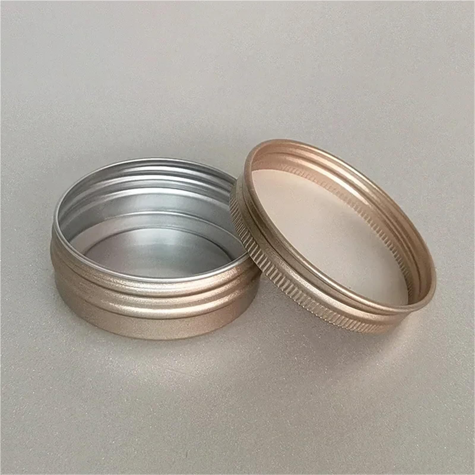 Aluminiowe słoiki kosmetyczne