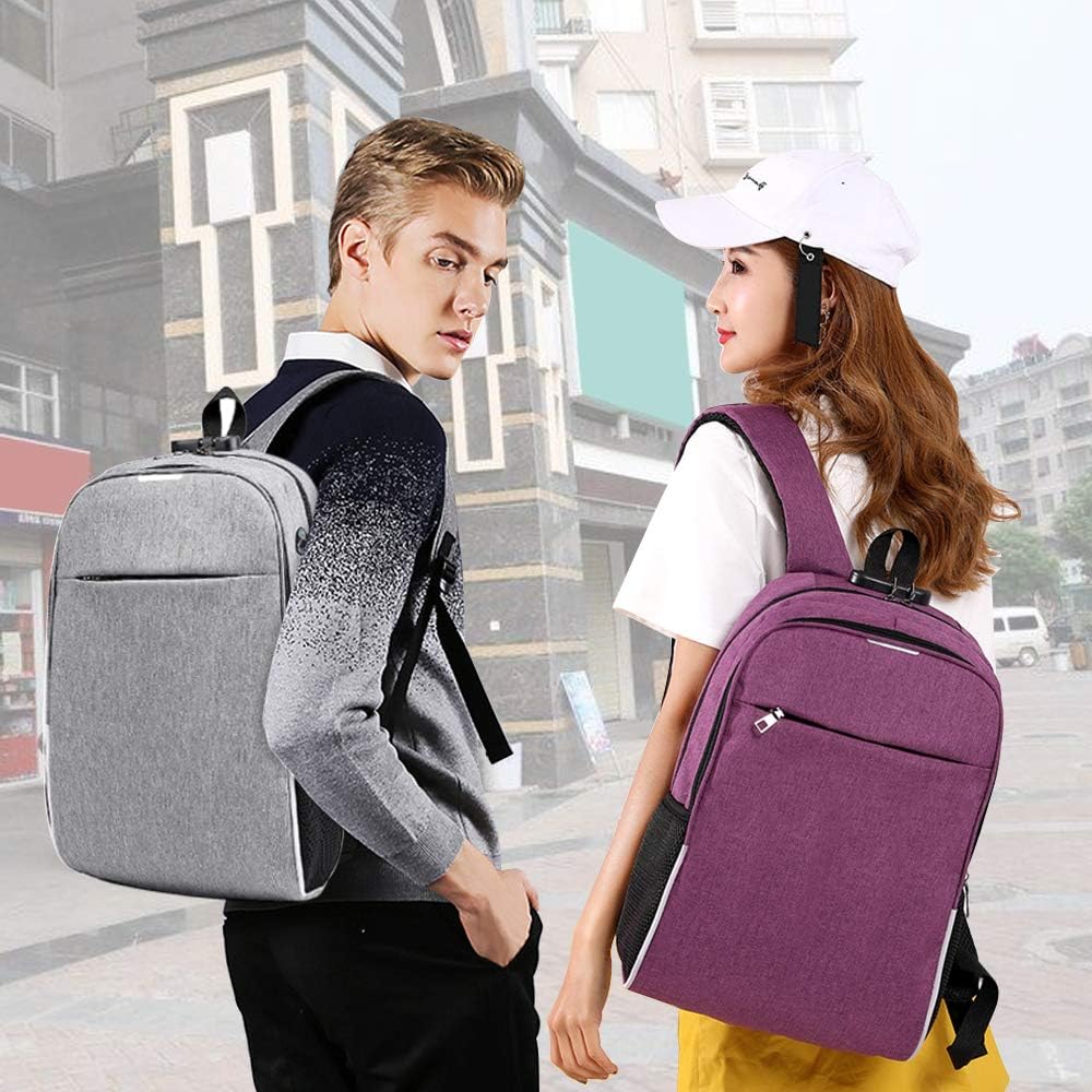 70% Off Discount YASSUN Large-capacity Waterproof Computer Bag; Business Customs Backpack, External USB Charging Socket, Anti-theft, 15.6-inch, in Line with Office, Travel, Class, etc,(Black)