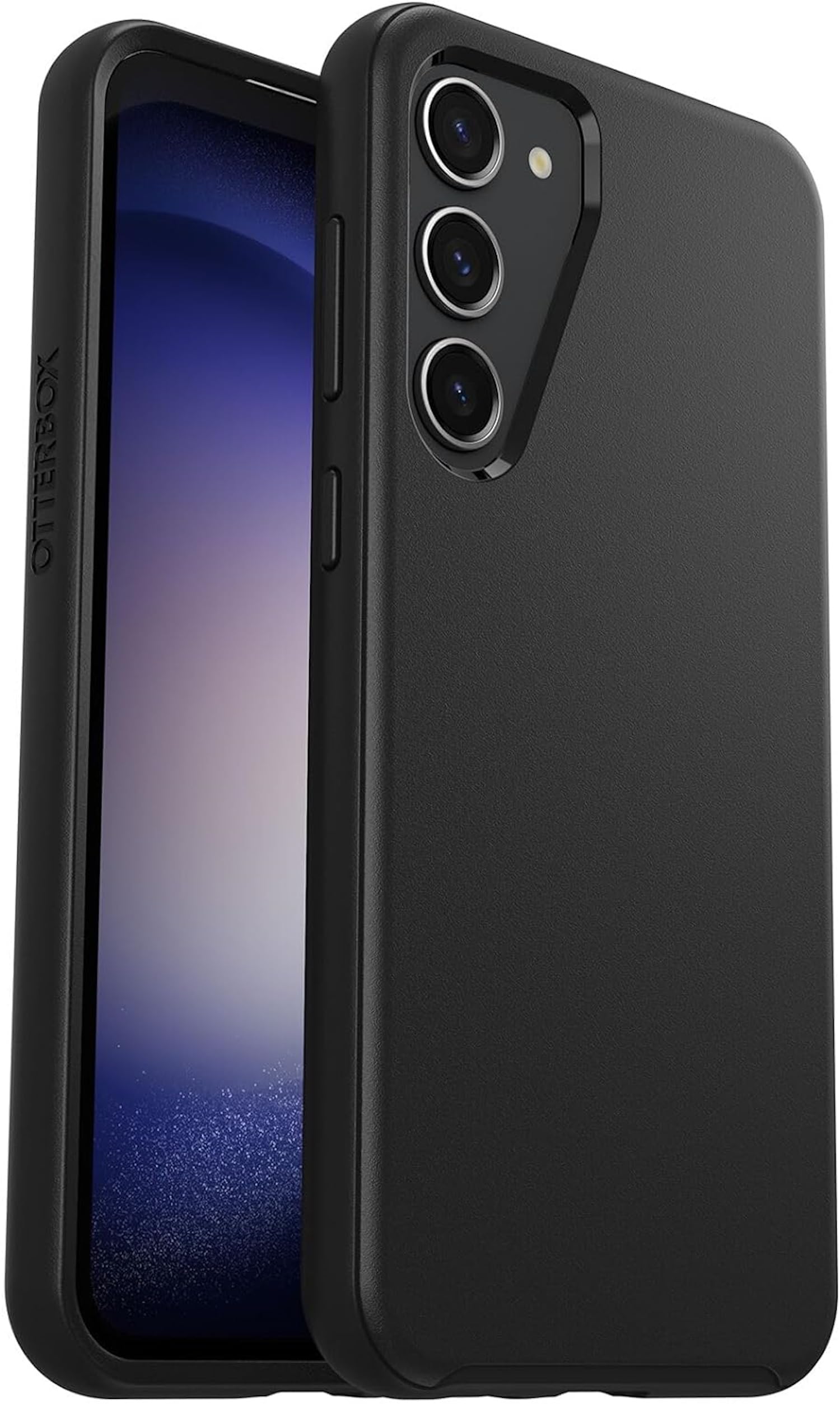 Funda Galaxy S23+ OtterBox Symmetry negra carcasa protectora PopGrip 6