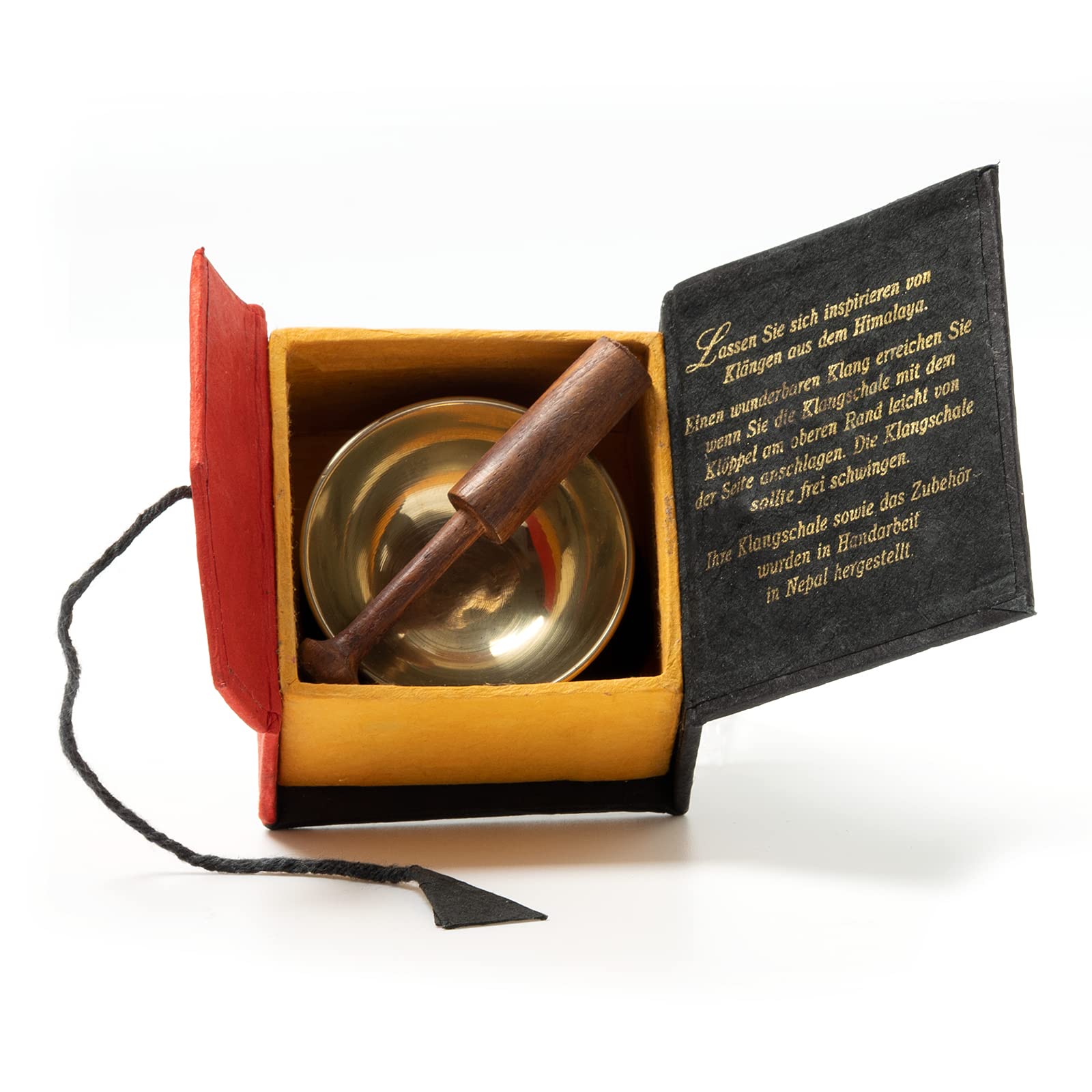 Campana tibetana, mini set regalo con scatola colorata -5078-