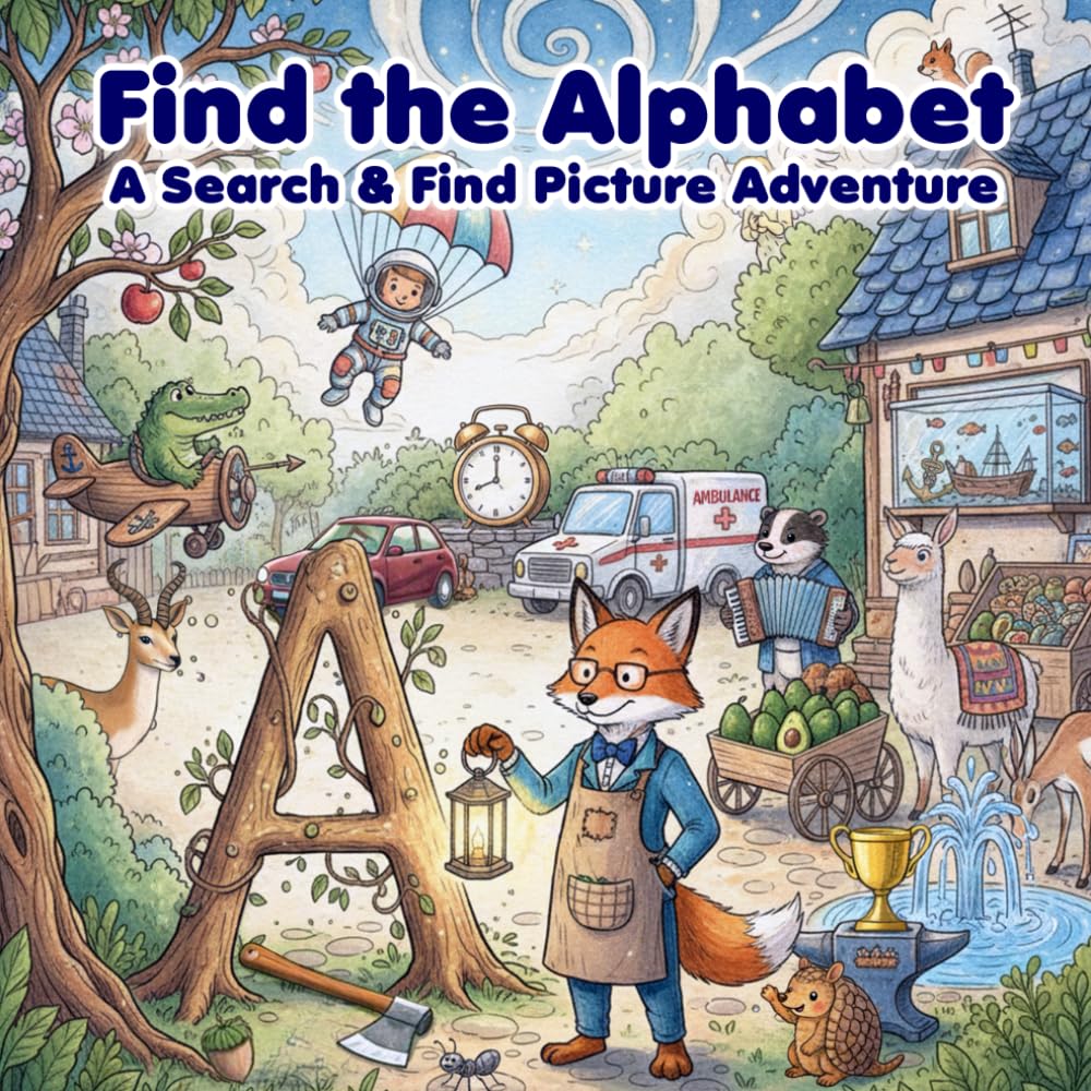 Find the Alphabet: A Search & Find Picture Adventure