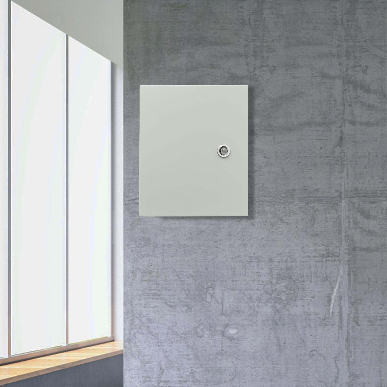 Scatola elettrica impermeabile da parete, scatola elettrica IP55, grande capacità, protezione circuito, sicurezza interno/esterno, scatola di collegamento cantiere, armadio moderno, 25x15x30cm