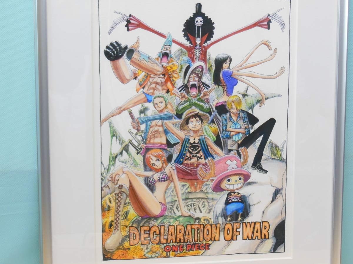 Amazon ジャンプフェスタ09 One Piece ワンピース 複製原画 Vol 41 Declaration Of War 宣戦布告 額サイズ 約57 45cm 尾田栄一郎 おもちゃ おもちゃ
