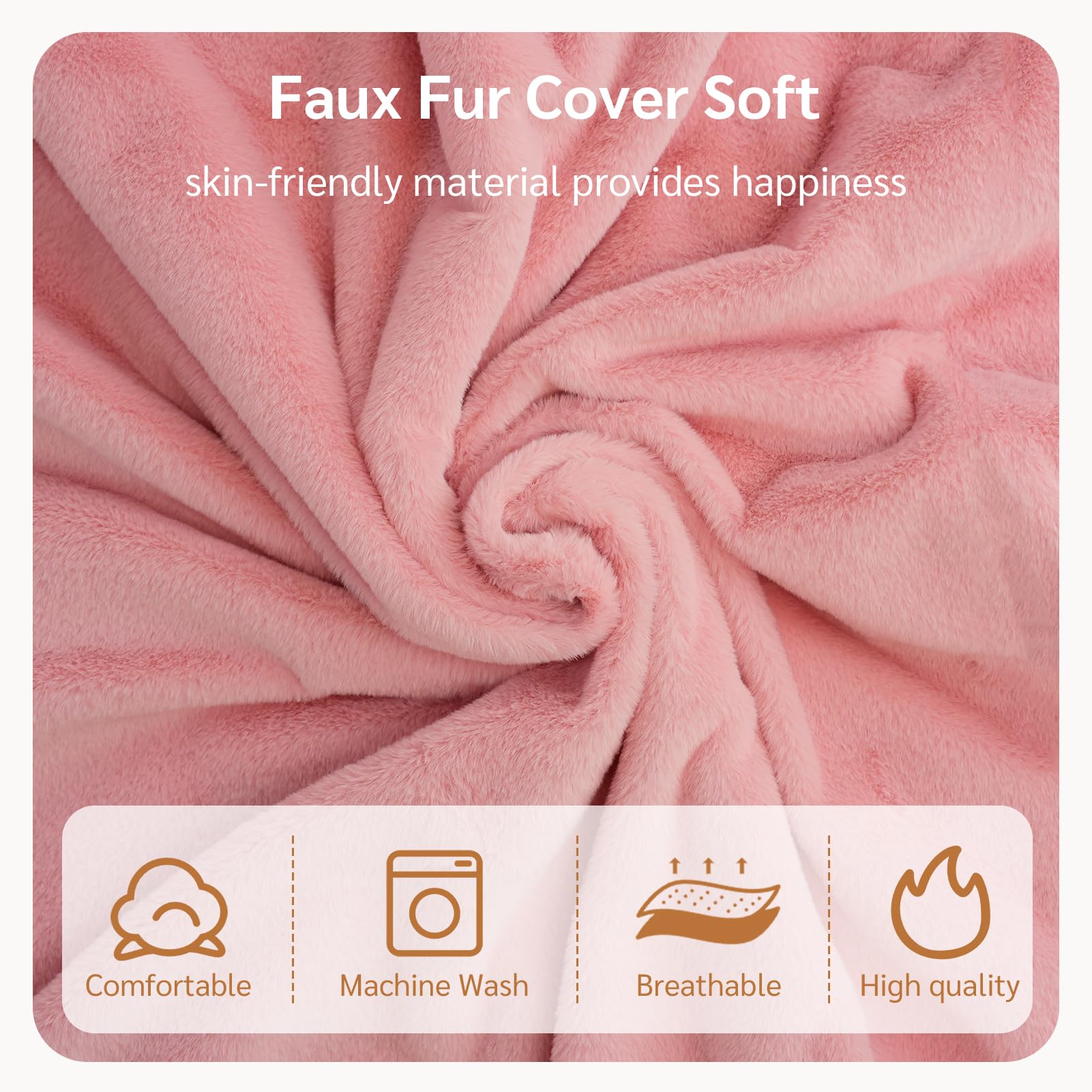 MAXYOYO Cama Puf, Sofá Cama Plegable, Colchón de Suelo Extra Grueso Plegable 6 veces, Sofá de Suelo Dormitorio Salón (Rosa, 100 x 240 cm)