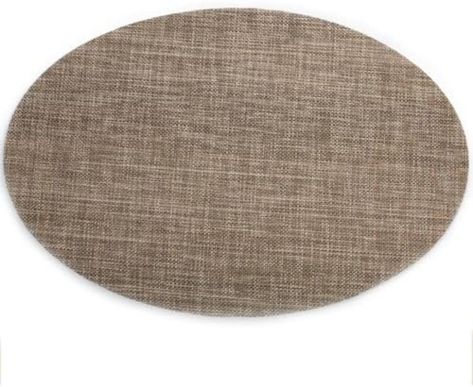 Set de table lavable et résistant à la chaleur en vinyle marron