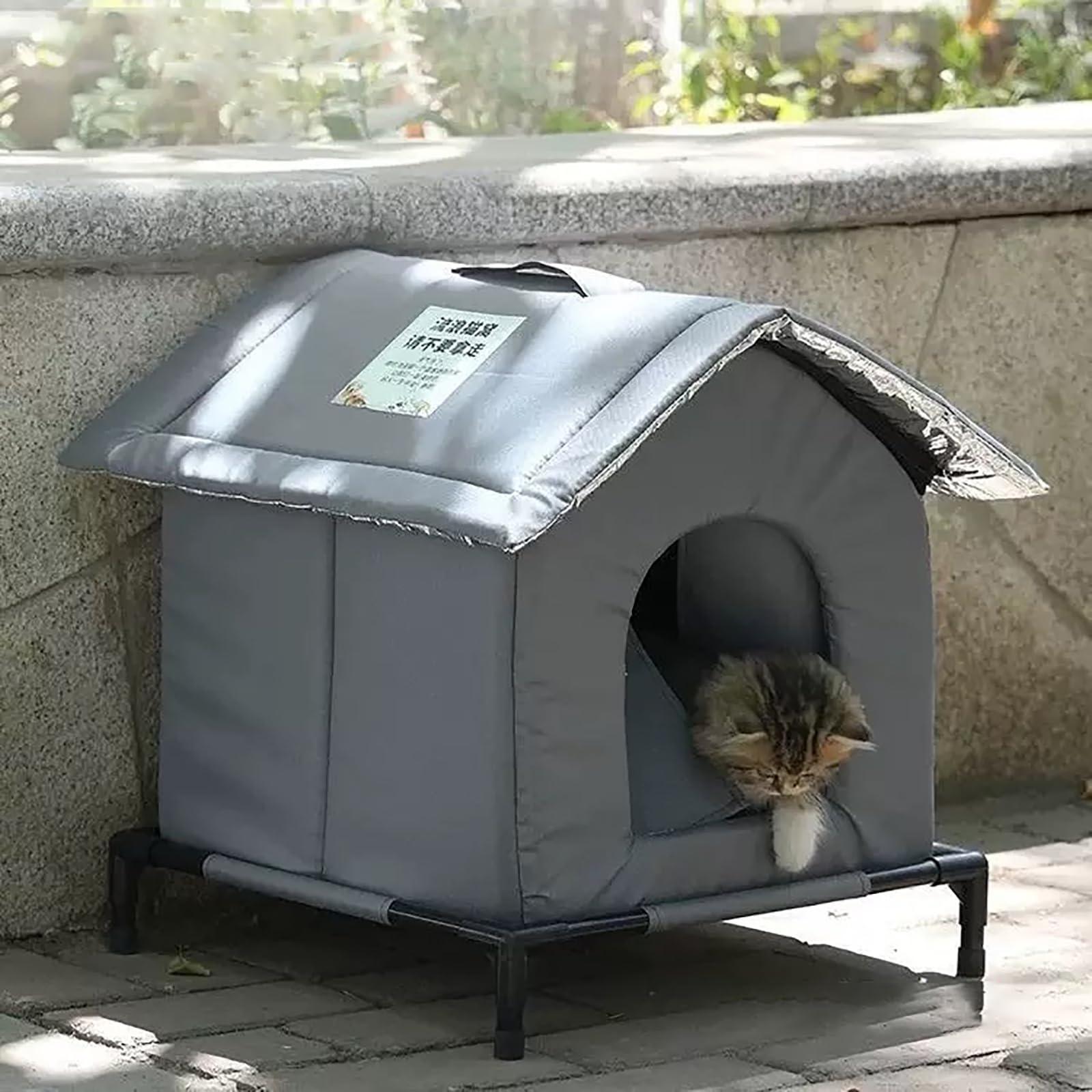Amazon | 【2025新開発】外猫ハウス 屋外 防水 冬 猫用ハウス 猫小屋