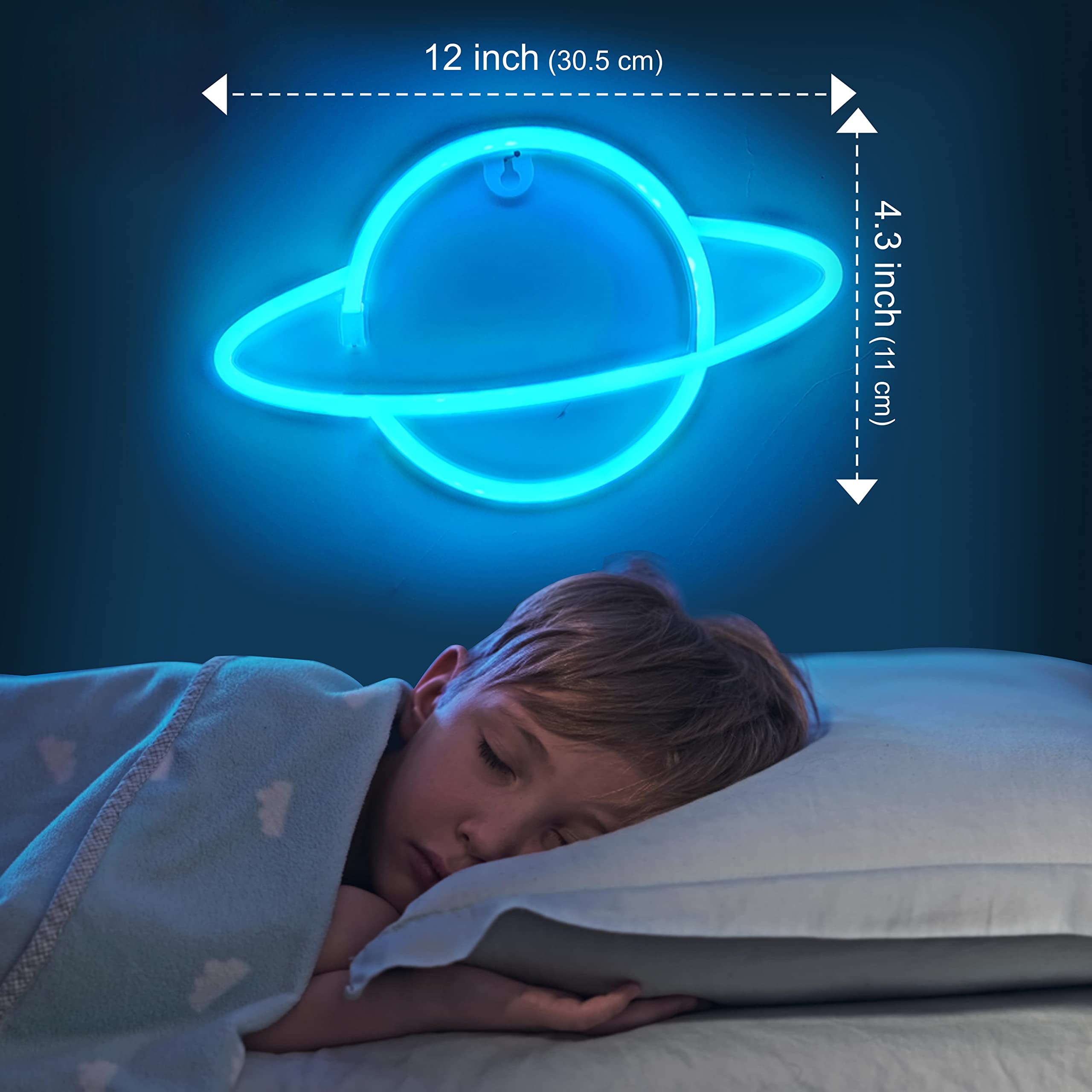 Led-neonlichtbord: het is 17.00 uur Somewhere - België