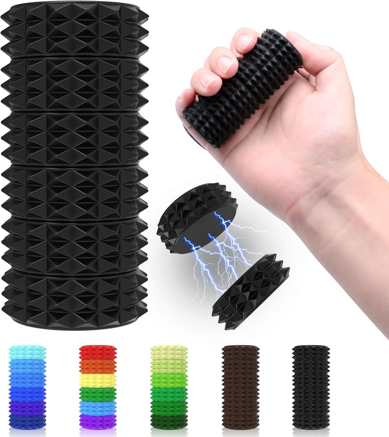 Detachable Magnetic Little Ouchies Pain Fidget Toys,Spiky Pain Stim Fidget Sensory Toys for Adults Stress Relief,Easter Gifts for Men Woman Quiet Fidgets Grippie Toy Office Workers