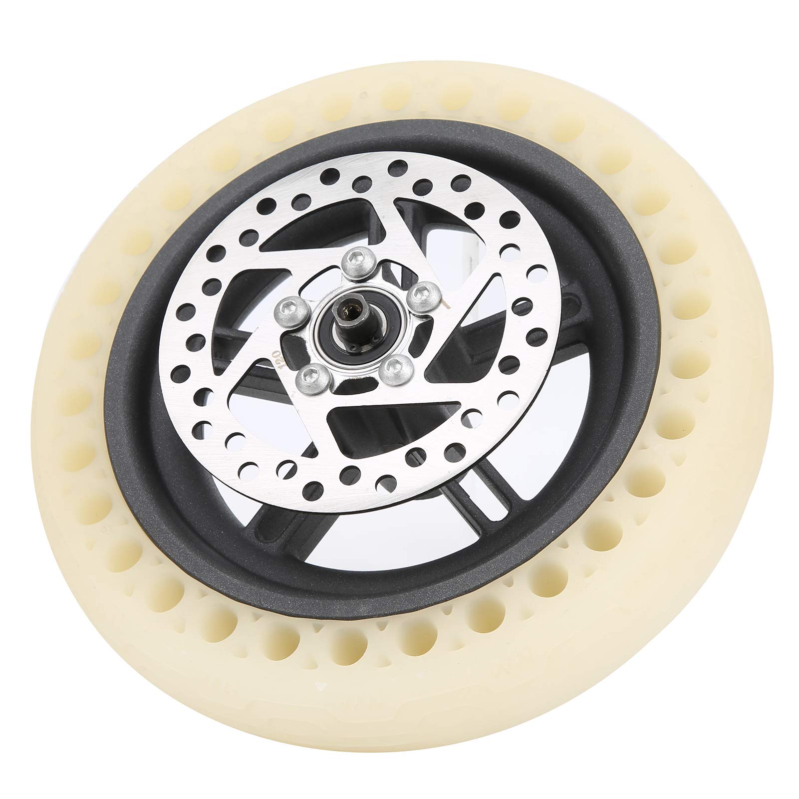 VGEBY Roue arrière Pneu Fluorescent 8,5 Pouces Roue arrière pour Mijia Pro + Pneu Fluorescent + 120 MM Ensemble de Remplacement de Frein à Disque Sportinggoods Sportinggoods Scooter Électrique