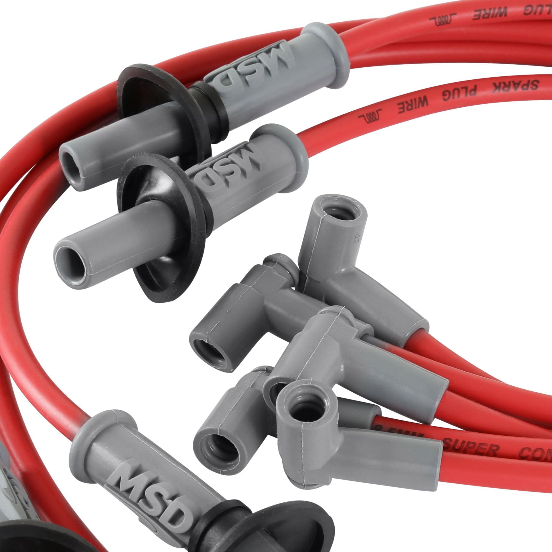 Amazon.com: MSD 31939 Super Conductor Spark Plug Wire Set, for use