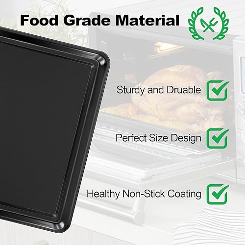 Miniatura 3 de Breville - Bandeja para hornear, 11 pulgadas, se adapta al horno inteligente, bandeja para galletas para mini horno tostador