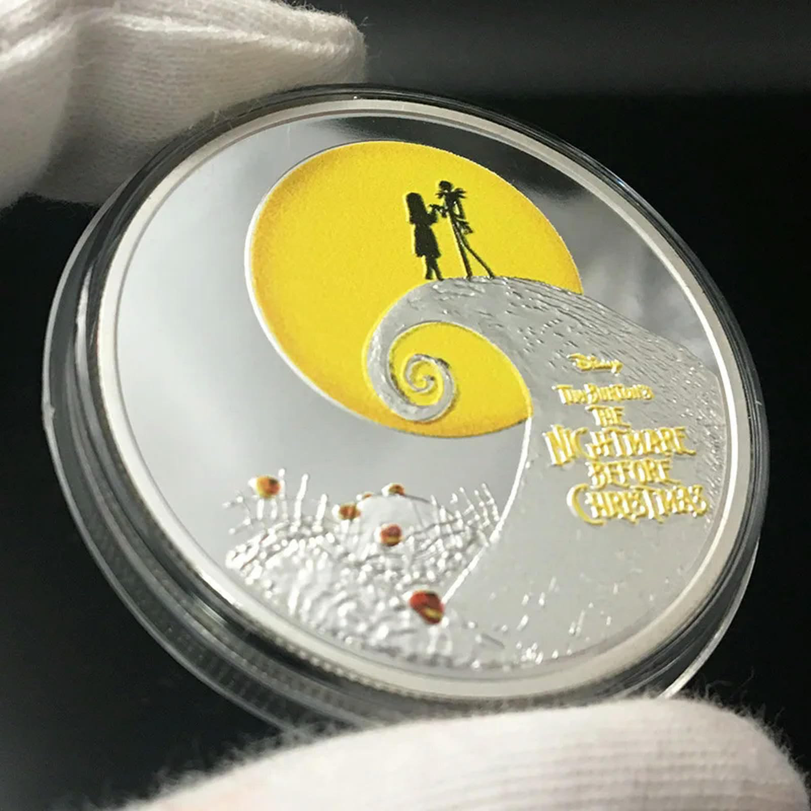 CLXLYU Australia Halloween Silver Coins Christmas Night Horror Commemorative Souvenir Gifts Christmas Eve Collection default