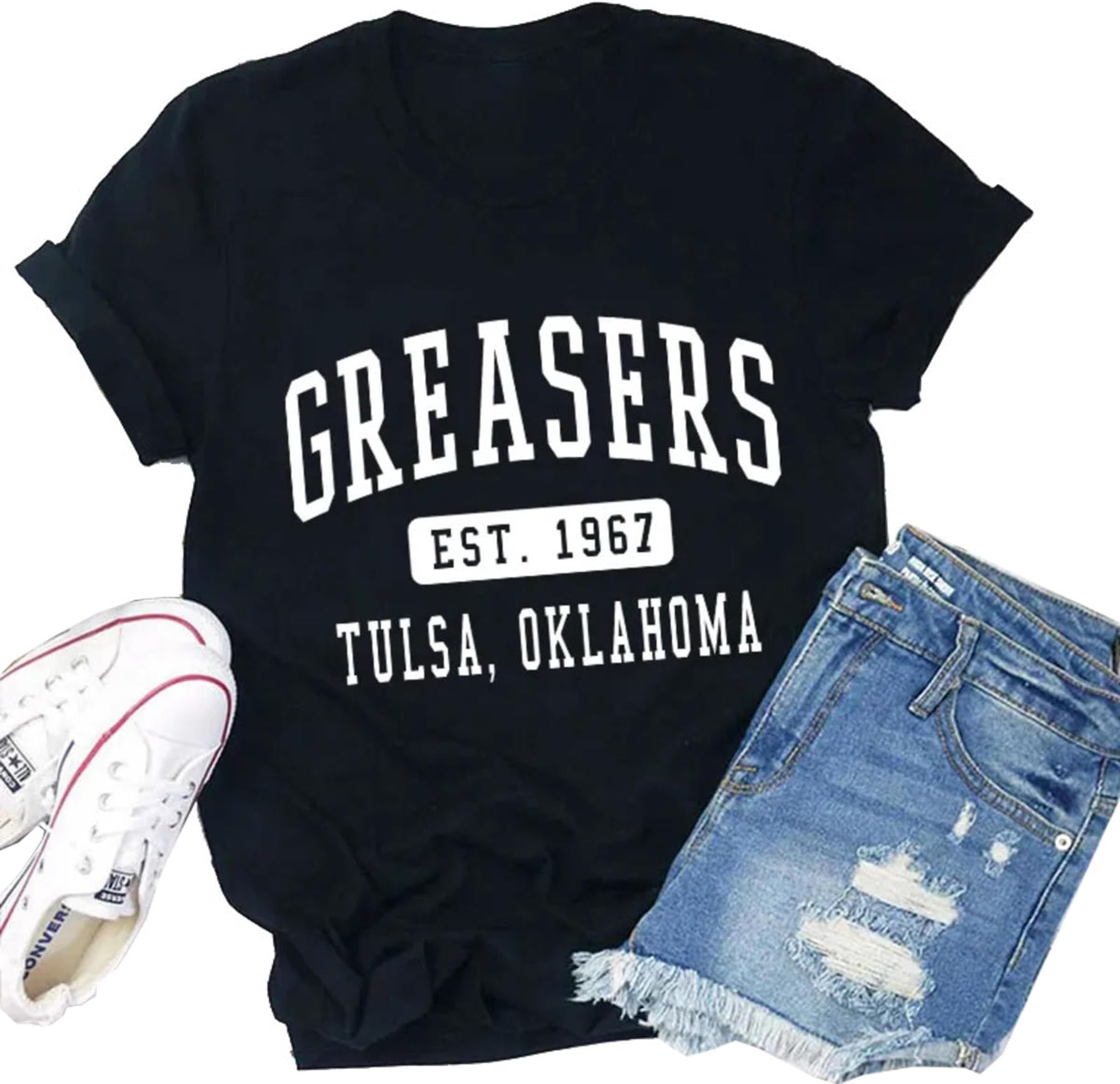 The Outsiders Greasers Funny Literature Teacher Vintage T-Shirt
