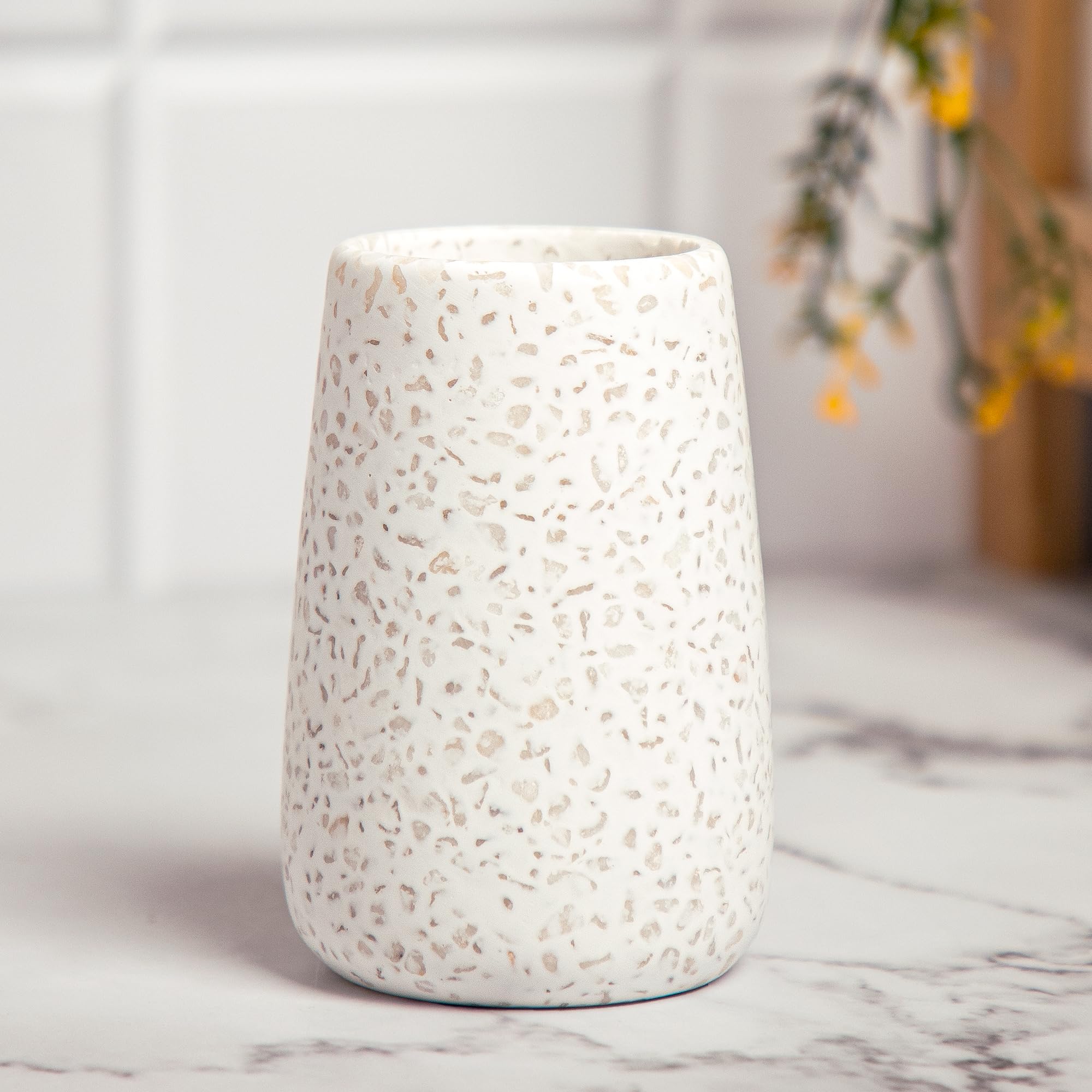 Anko Terrazzo Tumbler | Stylish and Durable Soap Dispenser Set | Terrazzo Tray - 8x11.5cm (B0CD7RF2M8) Amazon Price History, Amazon Price Tracker