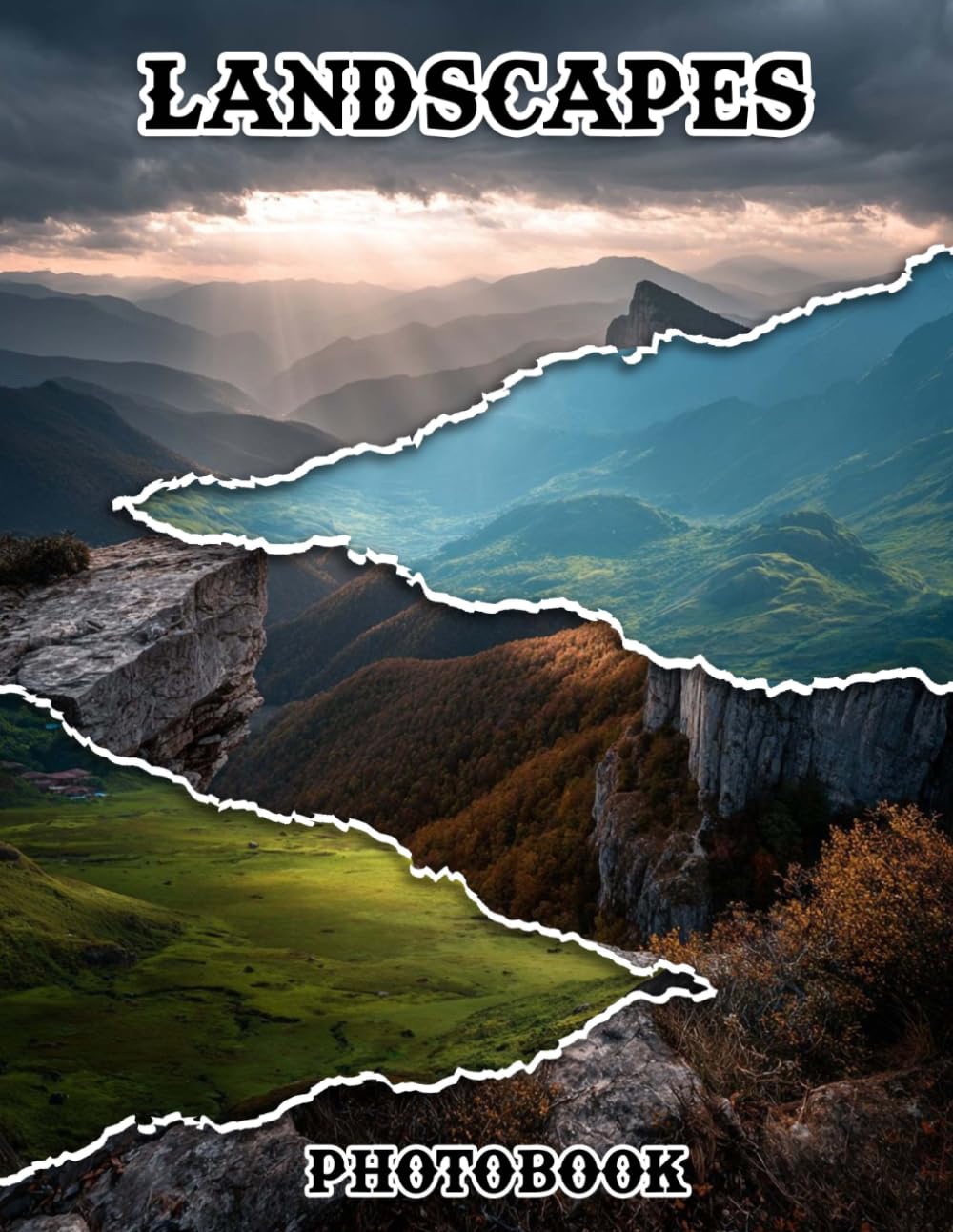 Landscapes Photobook: Embark On A Journey Through Nature With These 40 Captivating Landscape Photos | 8.5x11 Large Print