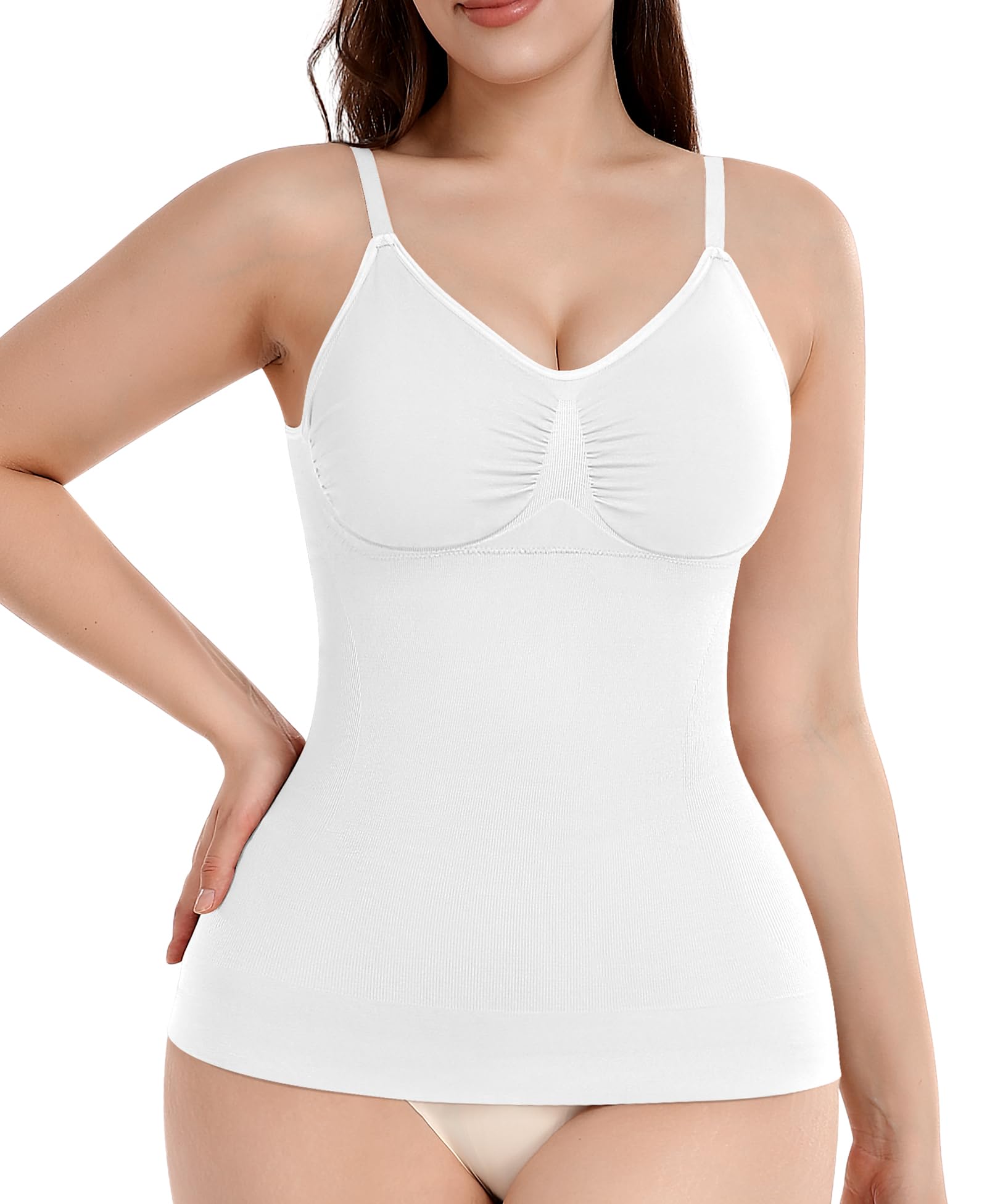 YARRCO Débardeur Gainant Femme Ventre Plat Body Shaper Tank Top