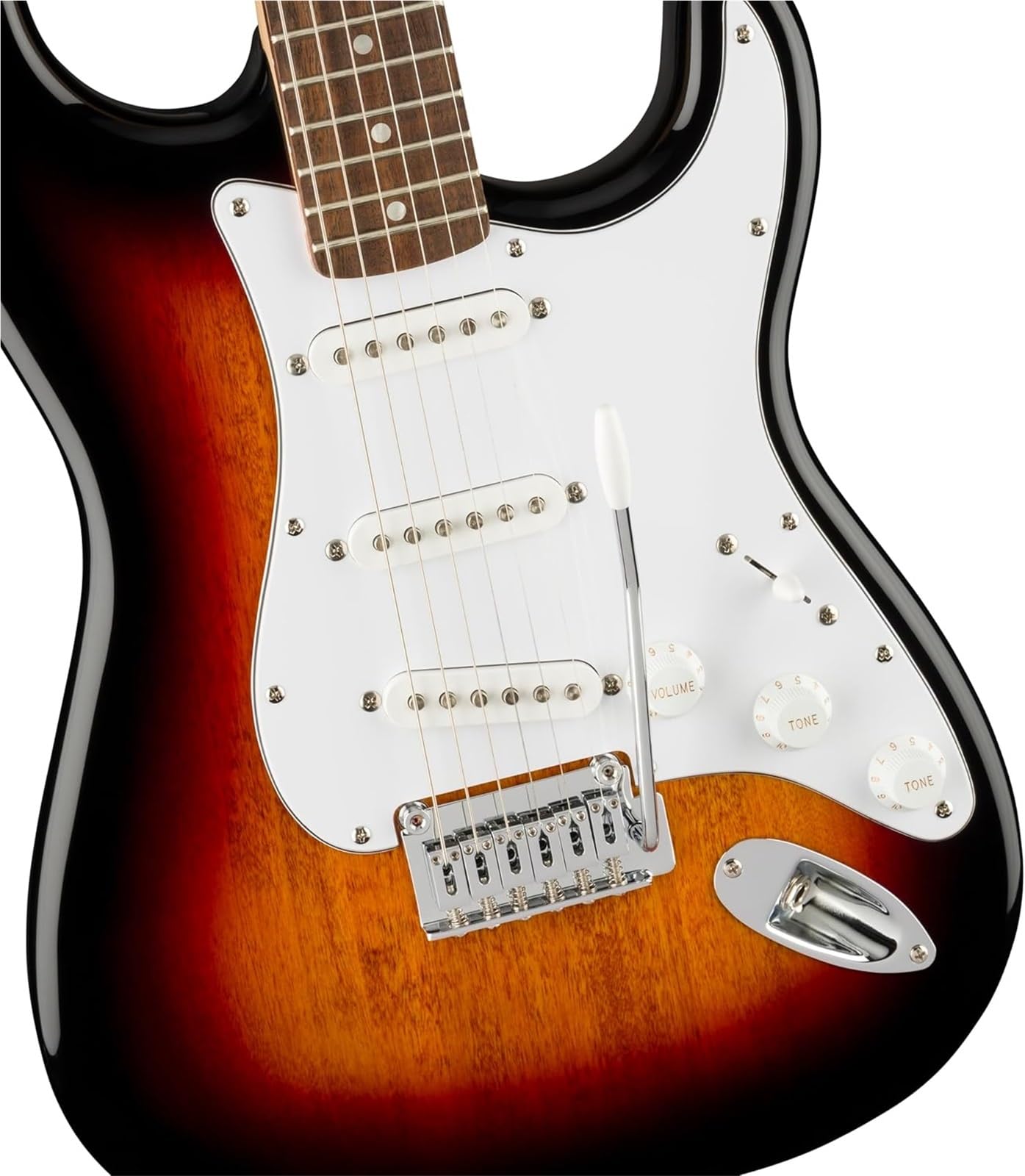 Gitary Elektryczne Pełnowymiarowe Gitara Elektryczna Gradient Sunset Color Z Podstrunnicą Laurel I Mostkiem Tremolo Double Dot