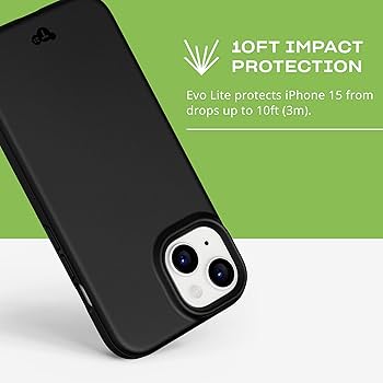 【在庫処分】Tech21 EvoLite iPhone 15 Pro ケース ク Evo Lite - Apple iPhone 15 Pro Case - Black | Tech21 Ltd - US