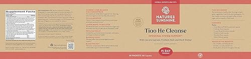 Miniatura 5 de Nature's Sunshine Limpieza de hierbas Tiao He  Limpia y desintoxica el colon y el hígado con hierbas chinas tradicionales
