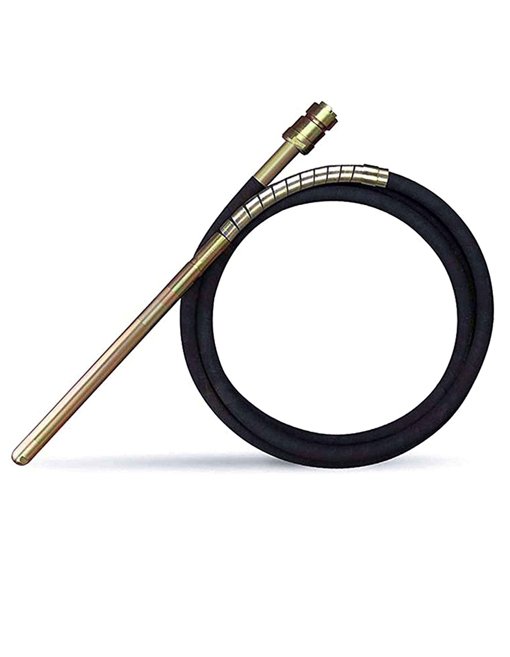 SWADESI KRAFTS Concrete Vibration Machine Electric Needle | Concrete Vibrator Needle 1.5 Meter Length | 1 Count Natural Rubber Black | 3A