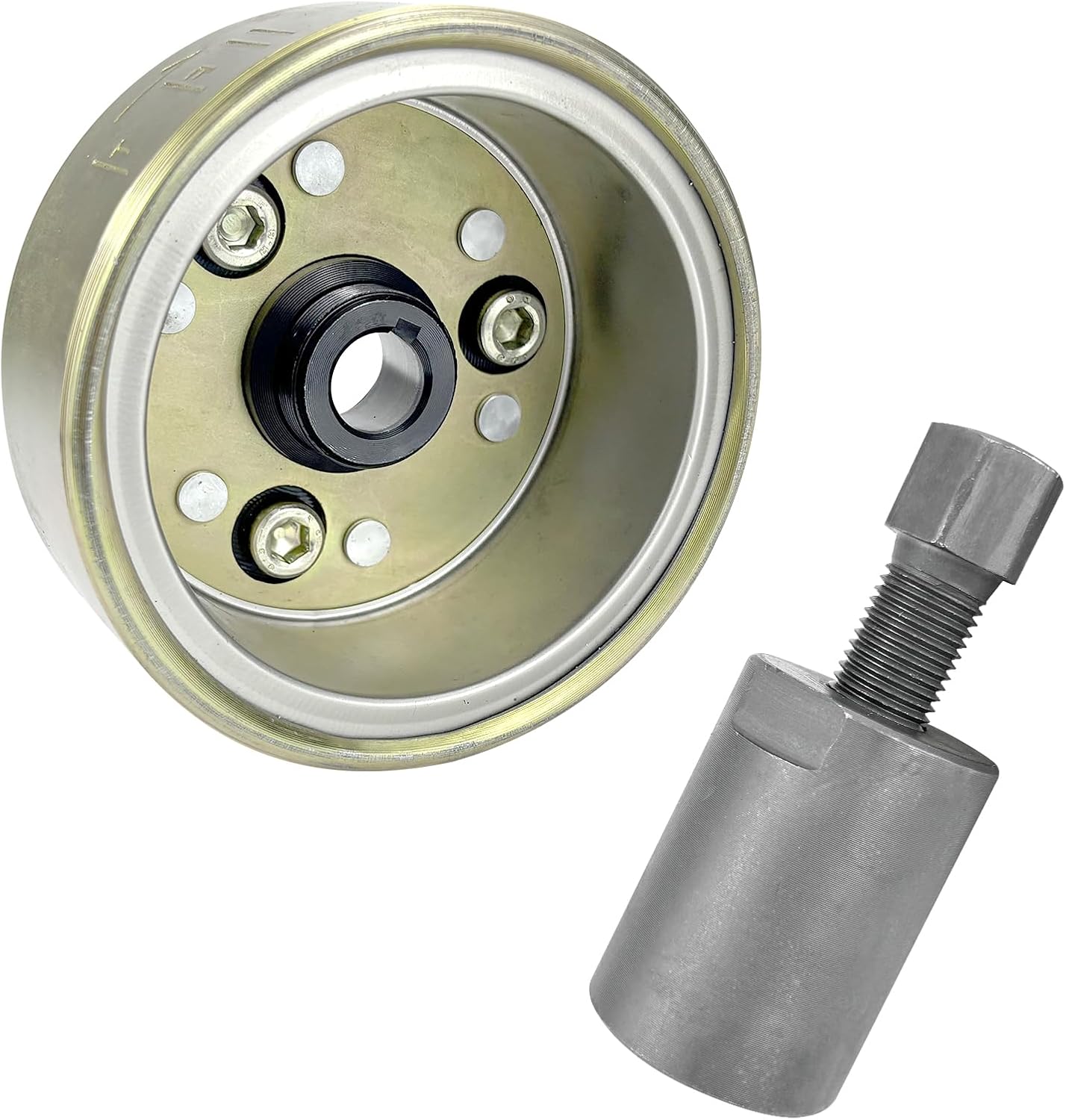 6 Coils Magneto Flywheel Roller Rotor Puller Kit for 90cc 110cc 125cc Pit Pro Quad Dirt Bike ATV Buggy Motorcycle Coolster 125cc Part