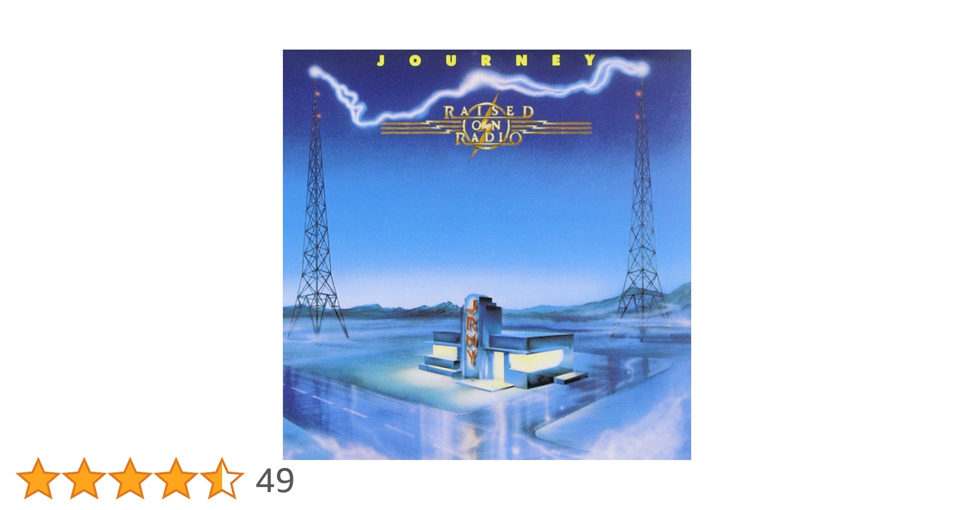 ジャーニー レイズドオンレディオ バンドスコア JOURNEY RAISED ON RADIO バンドスコア