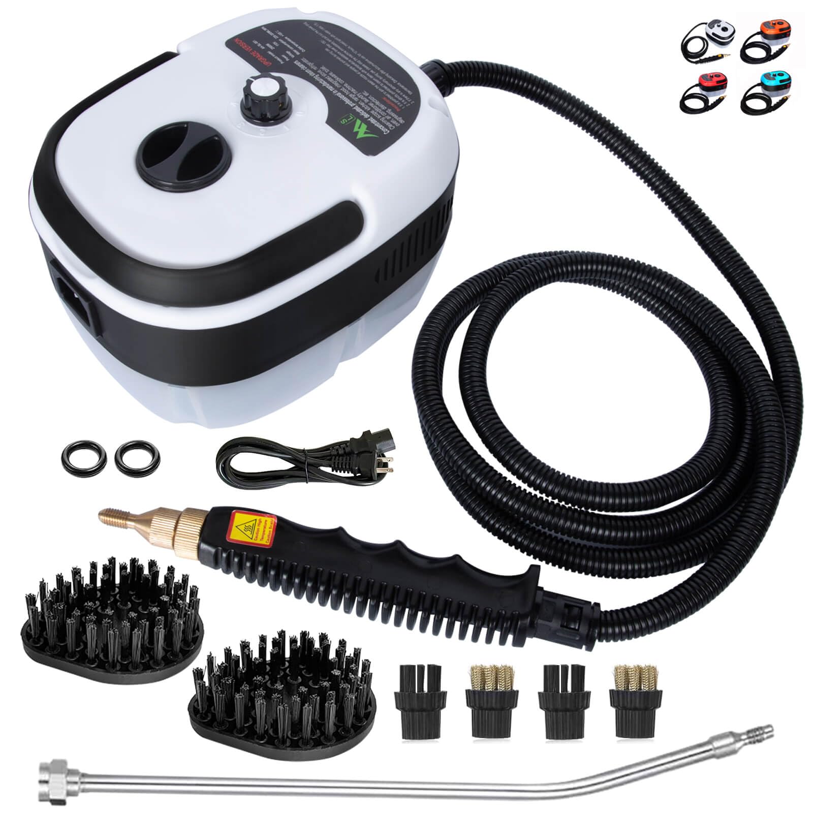 2500W Handheld Steam Cleaner High Temperature Pressurized Steamer for Cleaning 1000ml Portable Steam Cleaning for Home Use Steam