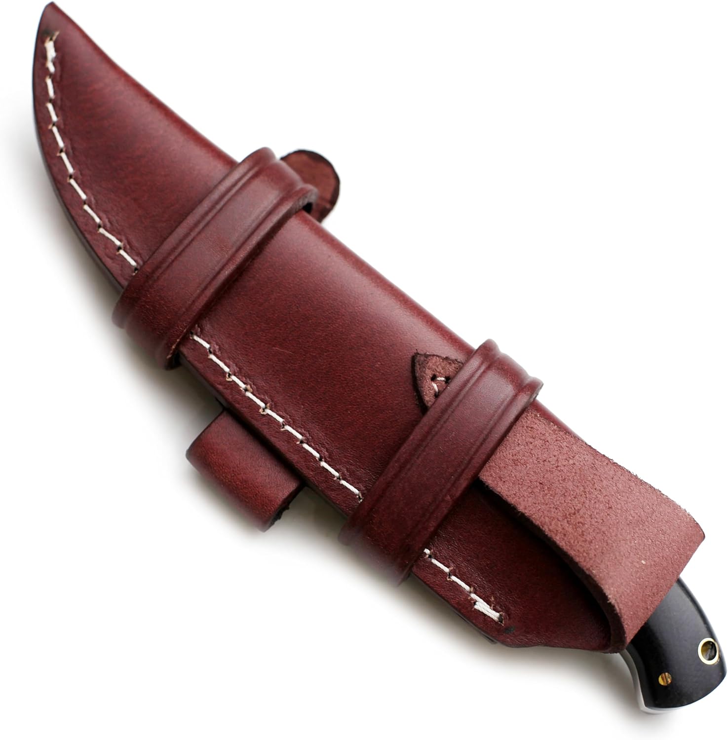 GCS Handmade D2 steel Hunting Knife G10 Handle Tactical Knife with Right Hand Cross Draw Buffalo leather Sheath for Hunting Camping Survival and EDC GCS 194