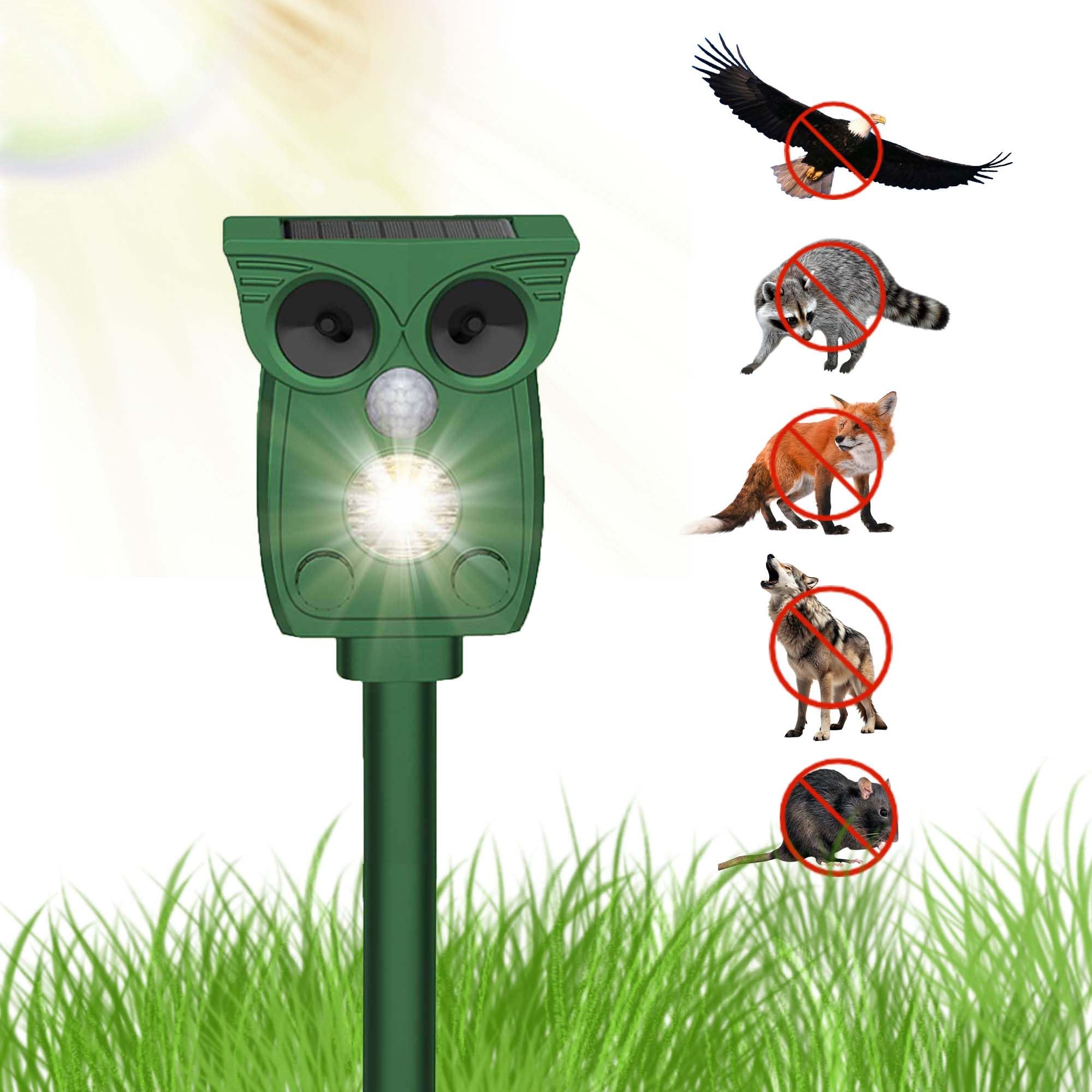 Ahuyentador De Aves Solar Con Reflectantes - Dispositivo Para Jardín, Huerto O Barco - Giratorio Y Con Sonido - Para Mantener Aves Lejos De Cultivos O Patio