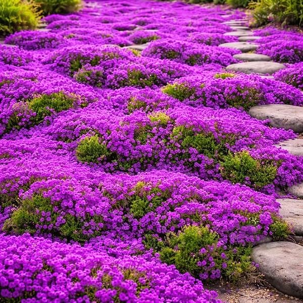 19999+ Magic Creeping Thyme Carpet Ground Cover Herb Seeds for Planting Outdoor-Non-GMO Thymus Serpyllum Flowers Plant in Your Home Garden Backyard by Carpet Creeping - Used condition - US$6.92