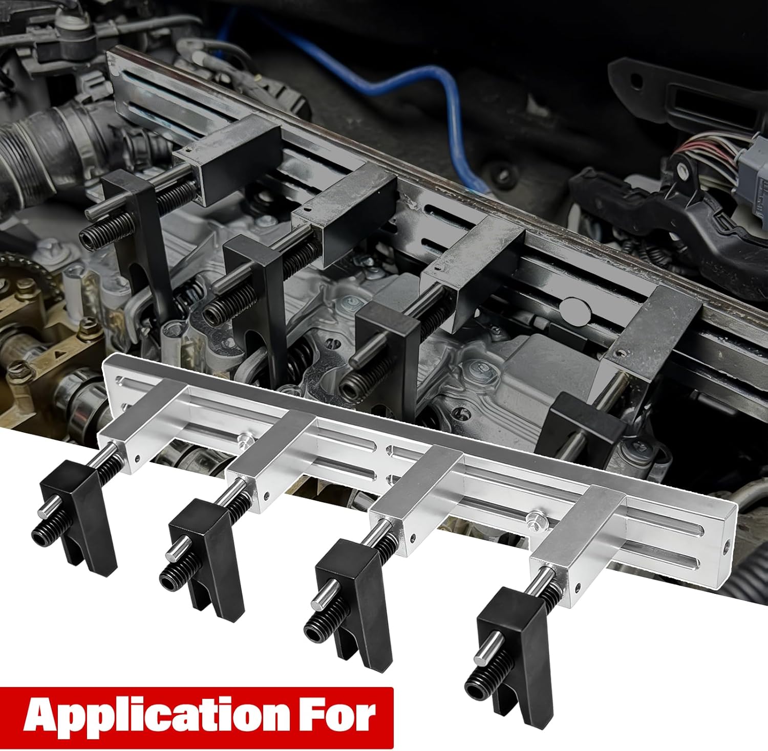 10259A/10259B Engine Actuator Spring Compressor Assembly Tool Fit for Fiat MultiAir 1.4L 16V 2.4L Multiair 2.0L Turbo BF/FB/FF/PF/UF/VM Engine, Replace for 10259A 10259B