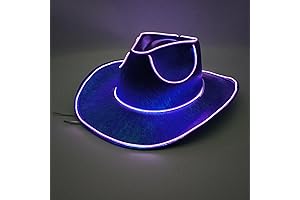 LED Cowboy Hat: Light Up the Night with Style