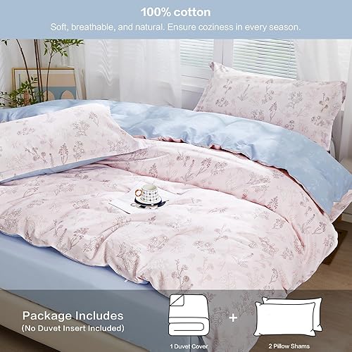 Miniatura 70 de SAPHREAS Juego de funda de edredón de hojas botánicas, tamaño King, 3 piezas, hojas amarillas, juego de funda de edredón 100% algodón suave, 1 funda